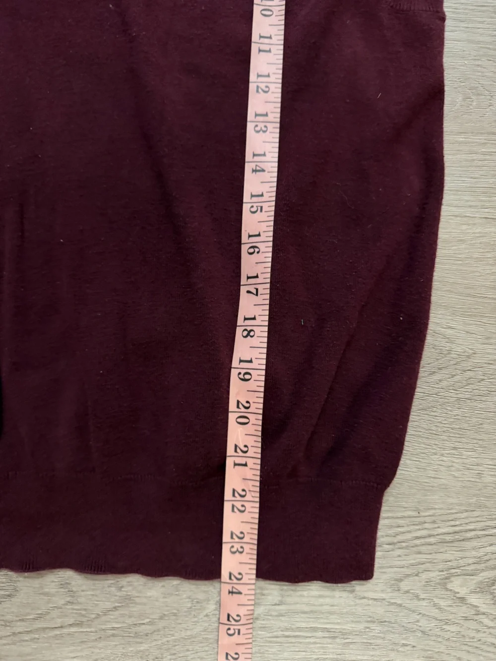 Ralph Lauren Pima Cotton Sweater Vest in Deep Burgundy